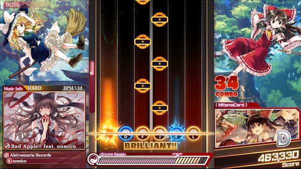 STEAM学习 失落幻想 Touhou Danmaku Kagura Phantasia Lost V1.9.2 6.8G全息投影